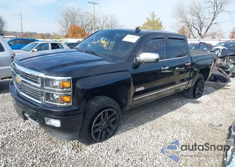 2015 Chevrolet Silverado 1500 High Country z USA, uszkodzony, nr VIN 3GCUKTEC5FG167846